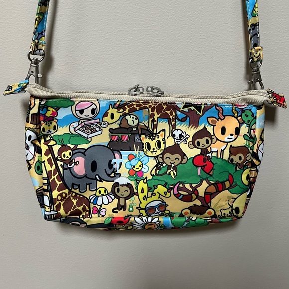 Ju-Ju-Be x Tokidoki Animalini 1.0 Zoo Large Set Piece, Long Strap & Luggage Tag - Picture 2 of 16